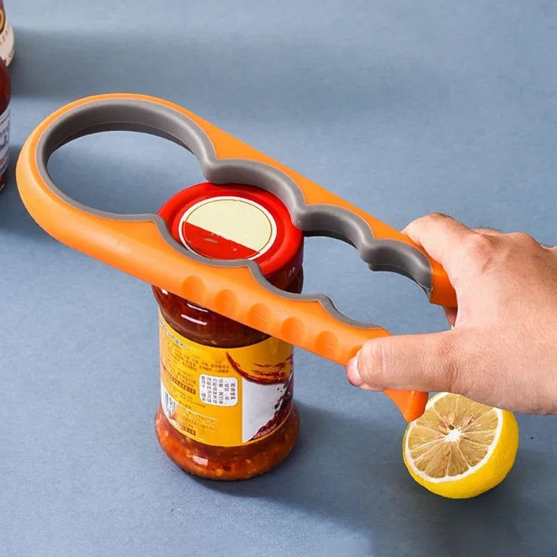 The Quiet Kitchen Hero — 4-in-1 Opener That Does It All!