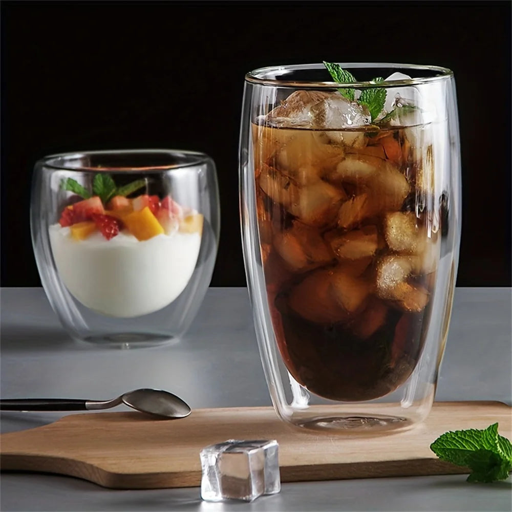 The blessed Double Wall Glass Espresso Cups