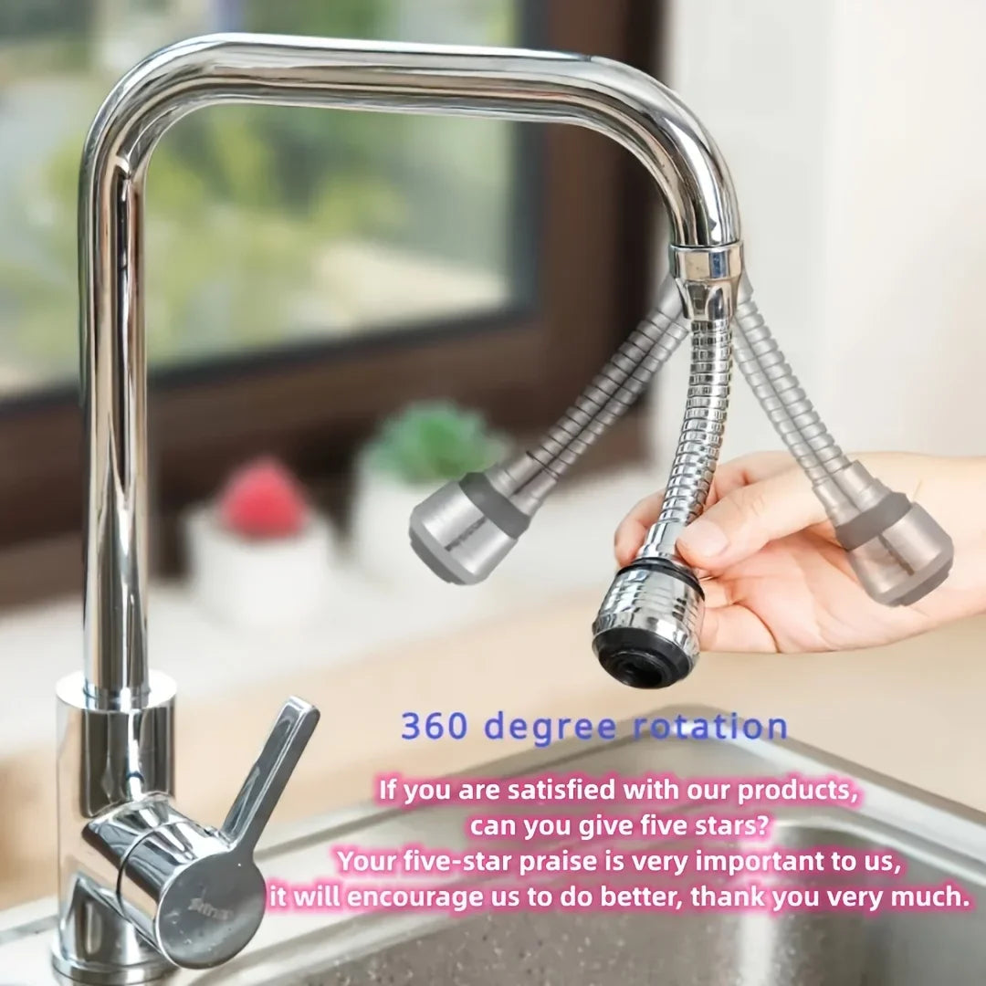 The Mindful Pour — Swivel Splash-Free Faucet Extender