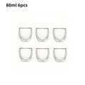 The blessed Double Wall Glass Espresso Cups