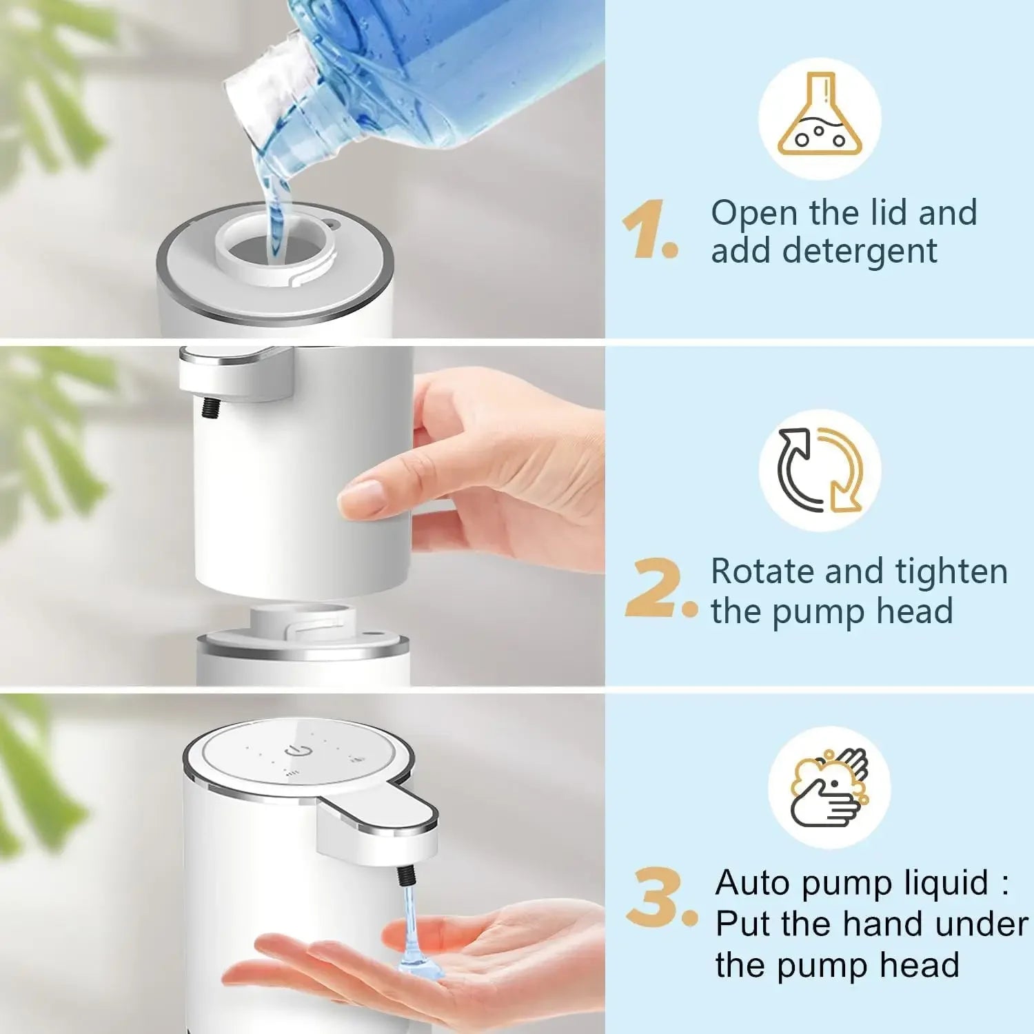 Touchless Foam Soap Dispenser