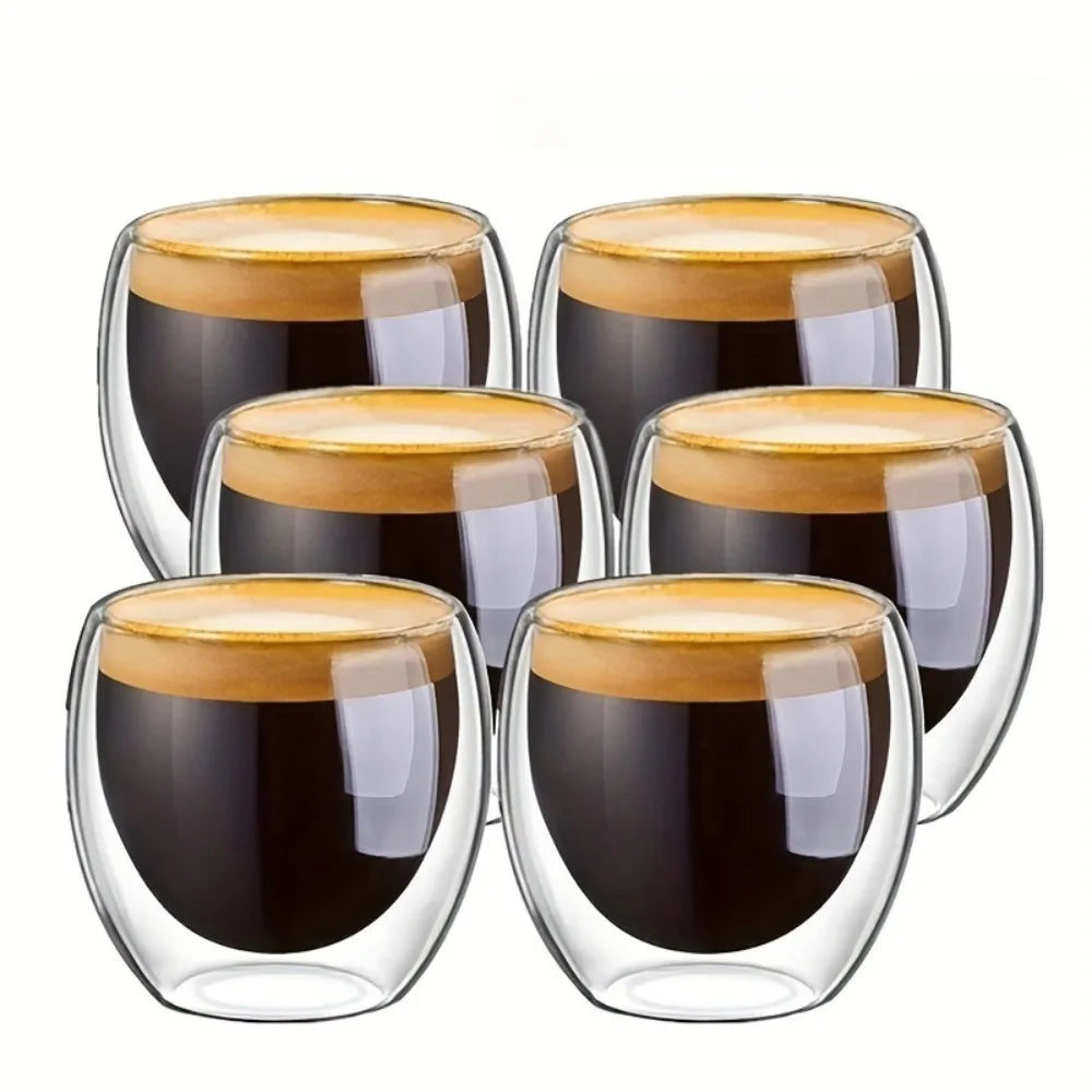The blessed Double Wall Glass Espresso Cups